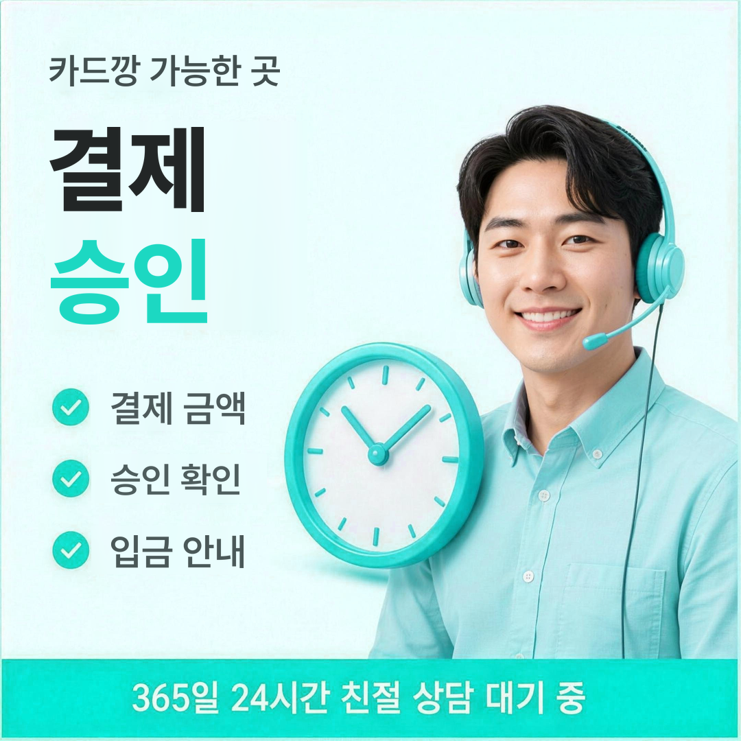 다음머니 카드깡 가능한 곳 결제 승인 안내